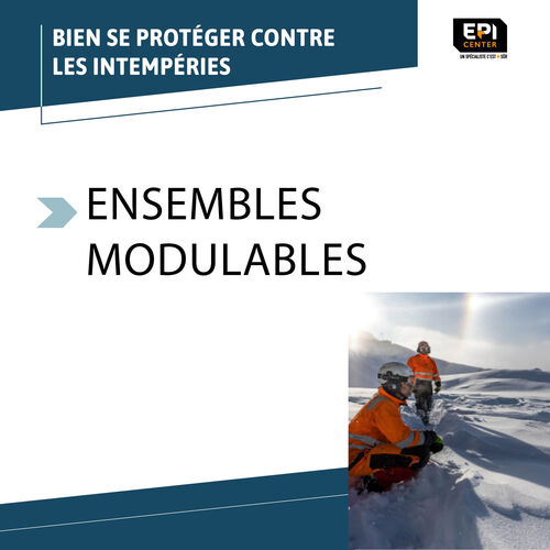 SÉLECTION HIVER - ENSEMBLES MODULABLES SÉLECTION HIVER - ENSEMBLES MODULABLES