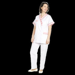 TUNIQUE BYZANCE BLANC/ROSE TUNIQUE BYZANCE BLANC/ROSE